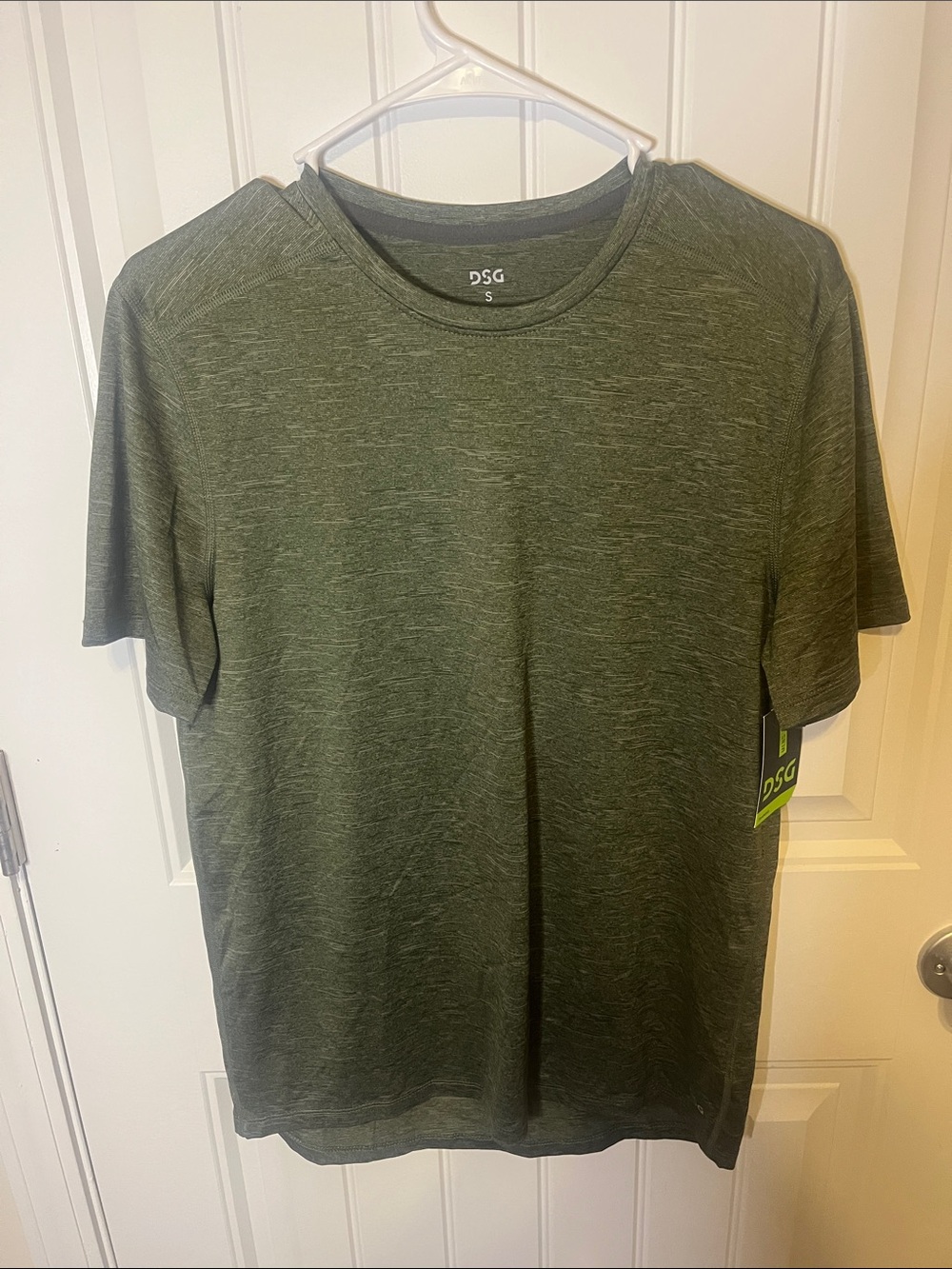 DSG Olive Green Short Sleeve Performance Tee